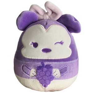 Squishmallow x Disney Minnie Mouse 5” grape scented